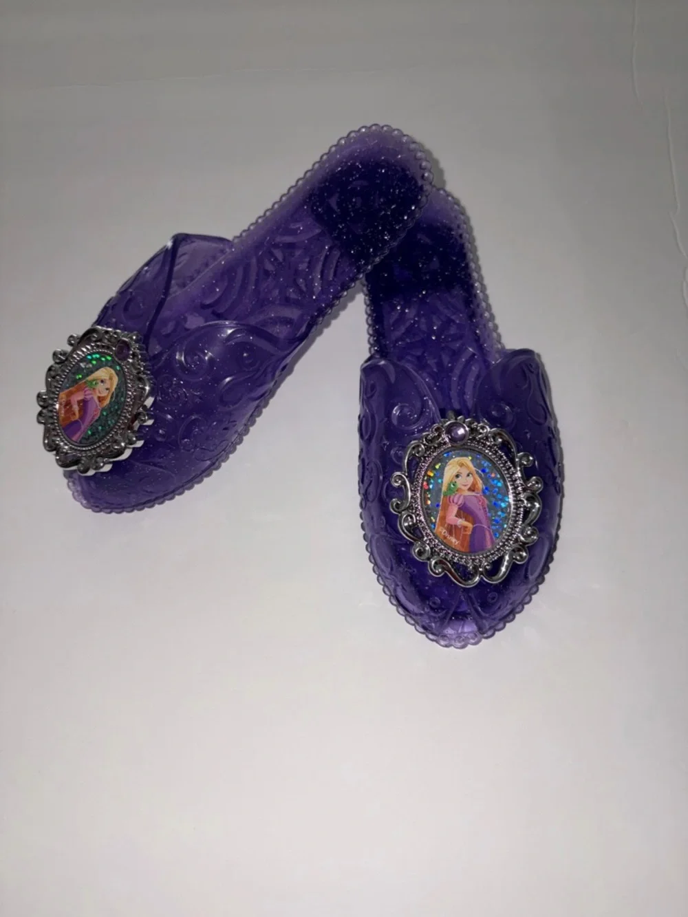 Disney Purple Princess Jelly Dress Sandals